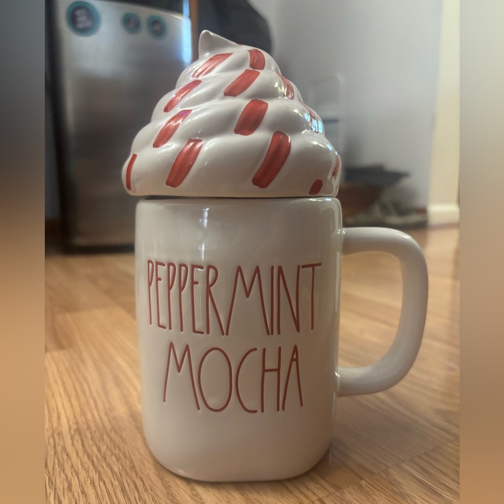Rae Dunn Christmas Peppermint Mocha Mug